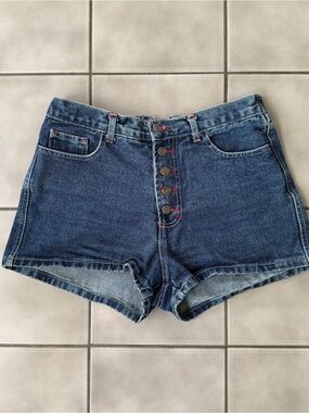Vintage Breaker Jeans Y2K Denim Shorts